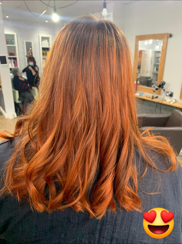 Stunning Copper Hair Colour – Hair at Ridley Park
